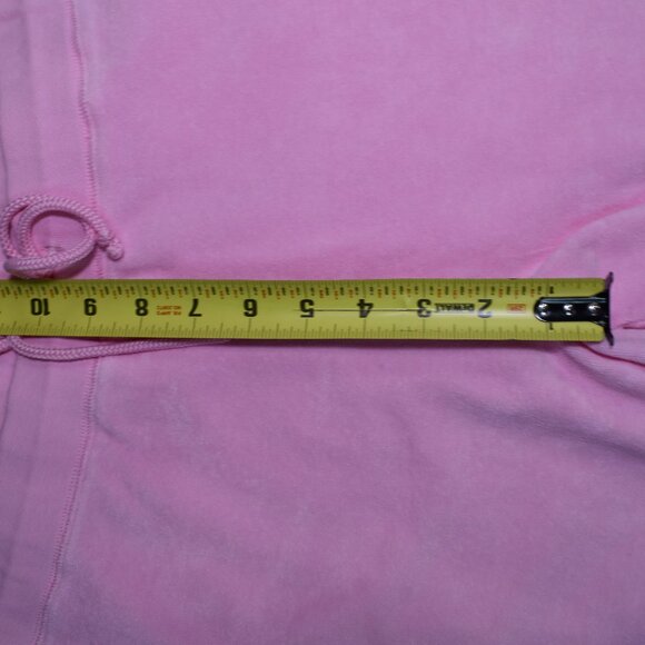 Lilly Pulitzer Terry Cloth Pink Lounge Track Set Full Zip Hoodie XL Pants L - Picture 7 of 14